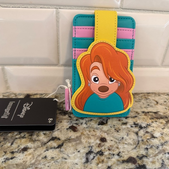 Loungefly Disney A Goofy Movie Roxanne Card Holder NWT - Picture 3 of 4